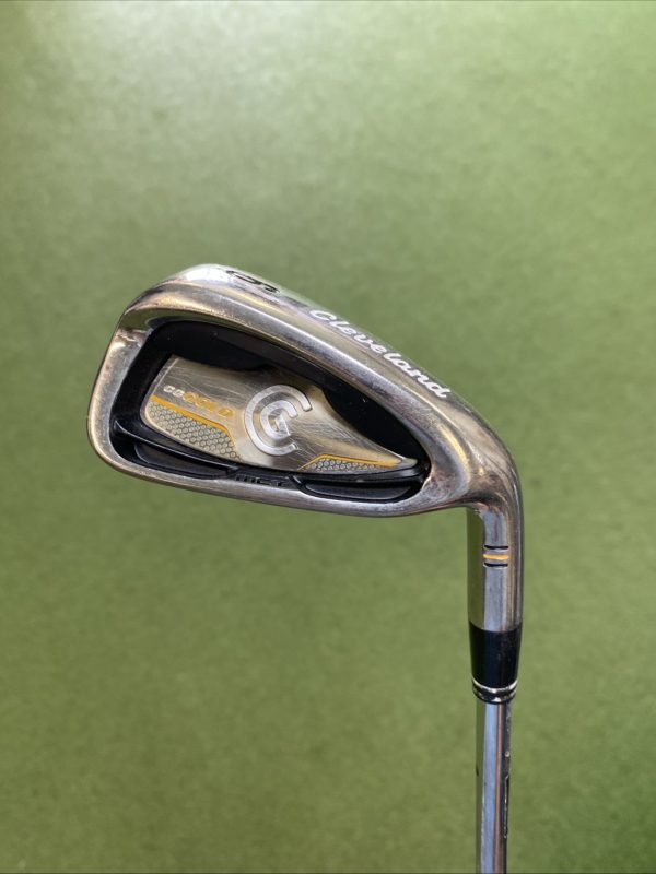 Used RH Cleveland CG Gold Iron Set 4-PW-GW True Temper Uniflex Steel