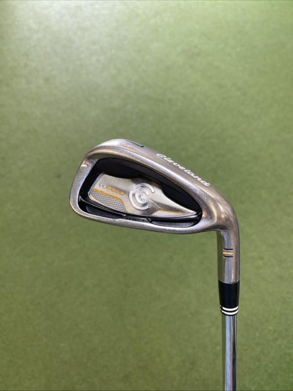 Used RH Cleveland CG Gold Iron Set 4-PW-GW True Temper Uniflex Steel