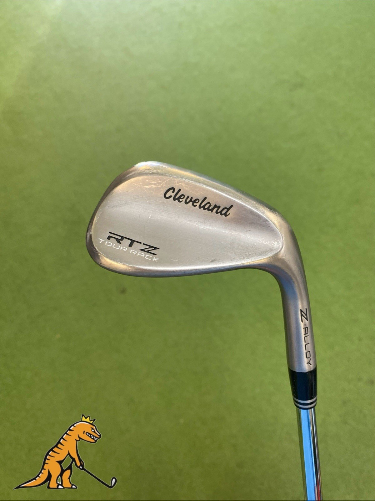 Used RH Cleveland RTZ Tour Rack 50.10* Gap Wedge KBS $-Taper 130g Steel