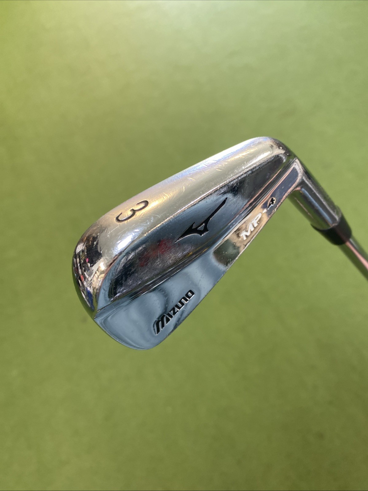 Used RH Mizuno MP-4 3 Iron KBS Tour Stiff Flex Steel - Image 3