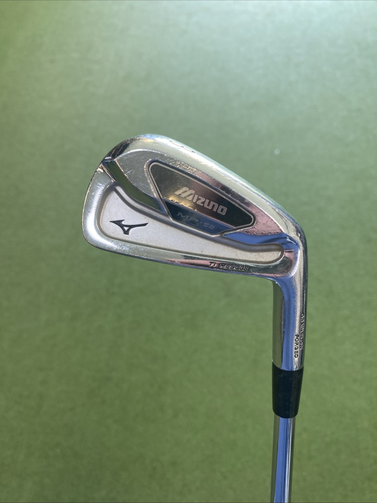 Used RH Mizuno MP-59 Iron Set 3-PW Dynamic Gold S300 Stiff Flex Steel - Image 3