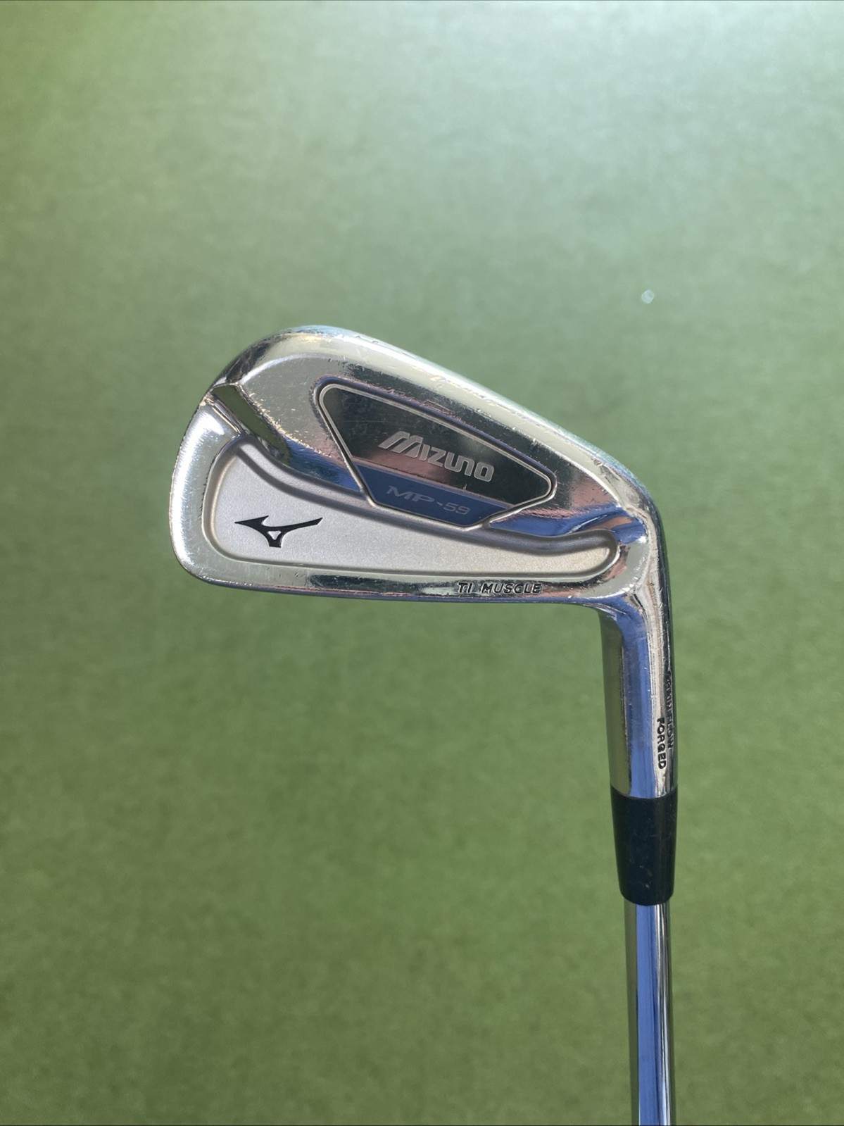 Used RH Mizuno MP-59 Iron Set 3-PW Dynamic Gold S300 Stiff Flex Steel - Image 5