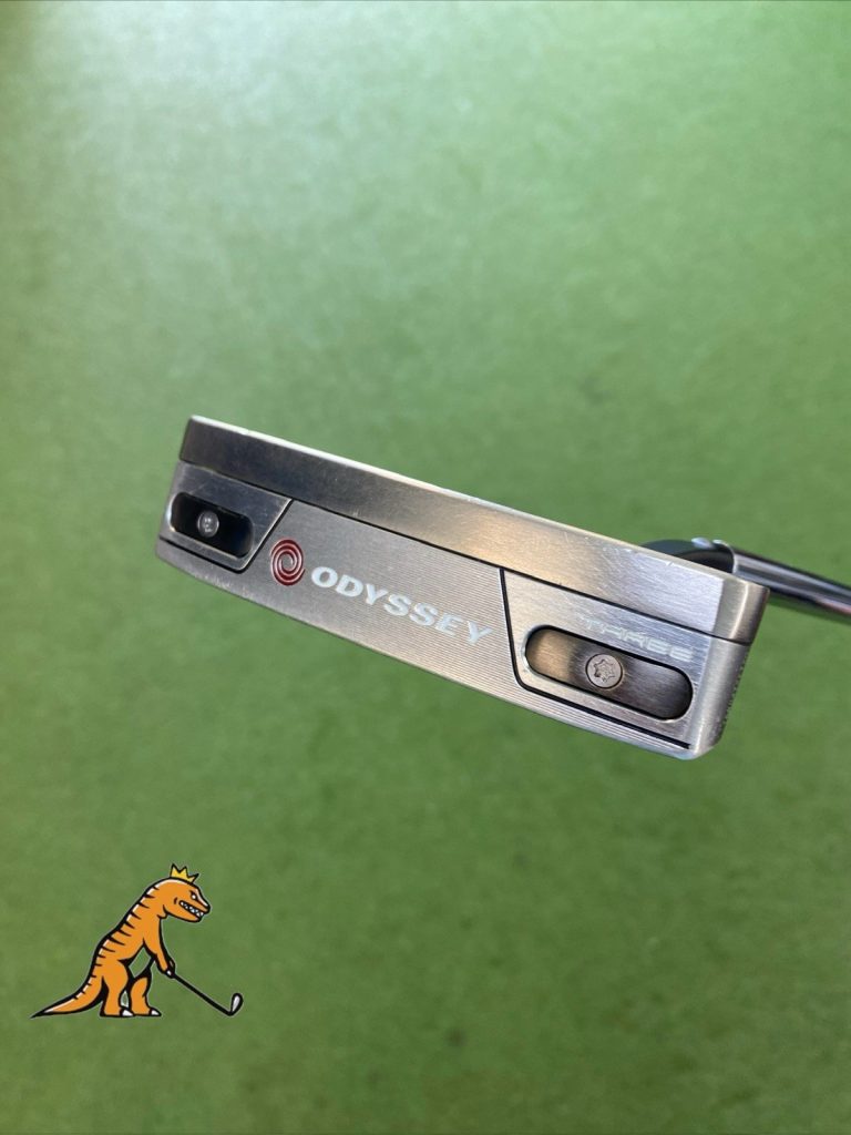 Used RH Odyssey Tri Hot 5K 34” Blade Putter + HC