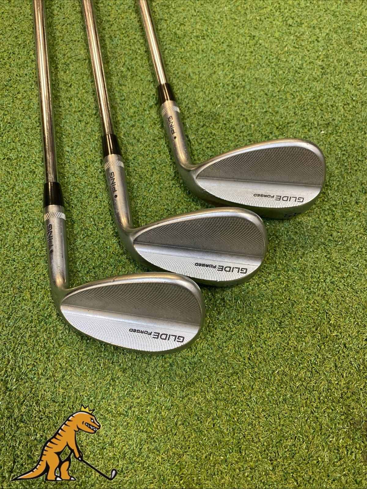 Used RH Ping Glide Forged Wedge Set 52*, 56*, 60* NS Pro Modus Steel