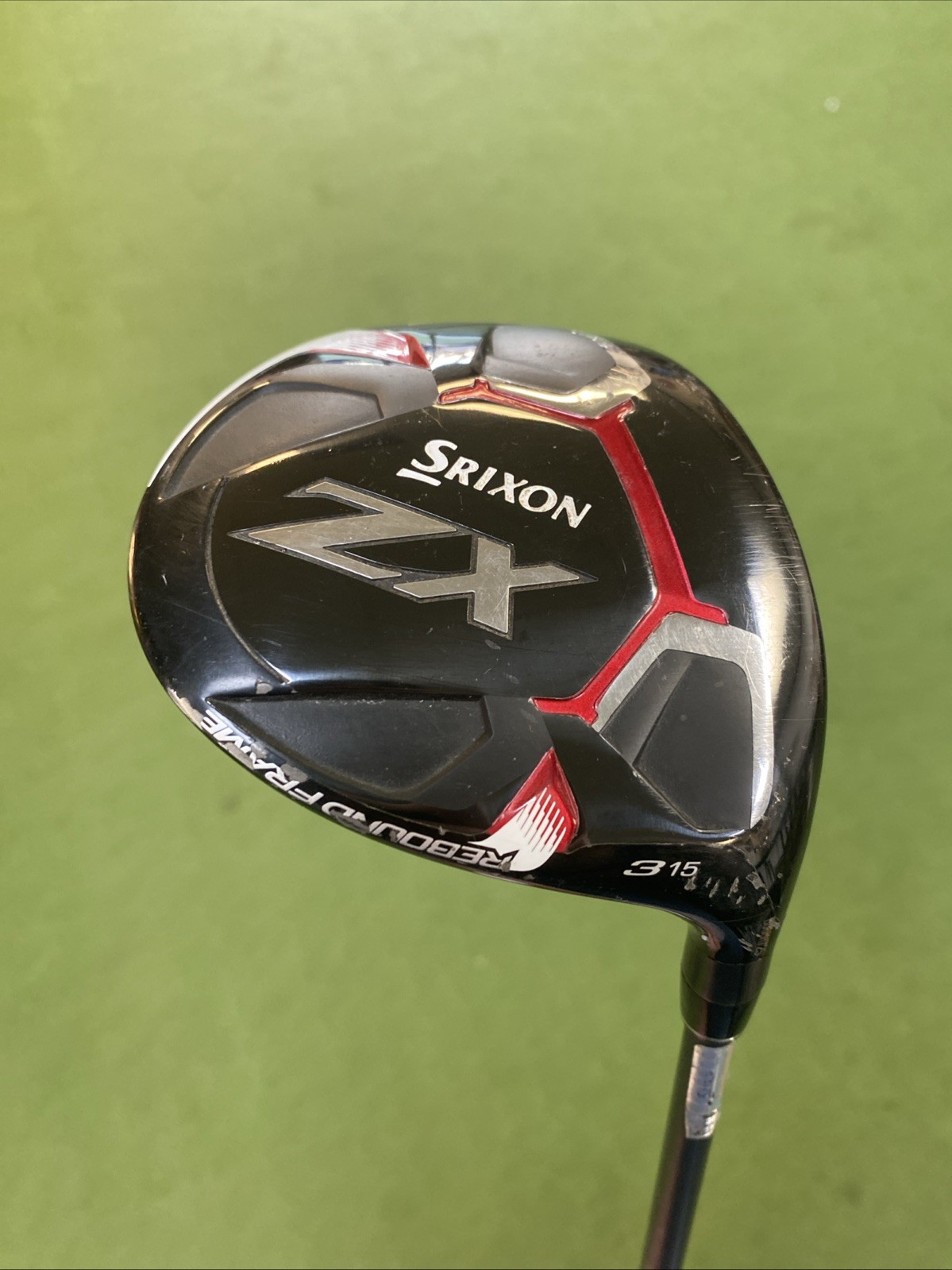 Used RH Srixon ZX 15* 3-Wood HZRDUS Smoke 60g Graphite Stiff Flex - Image 3