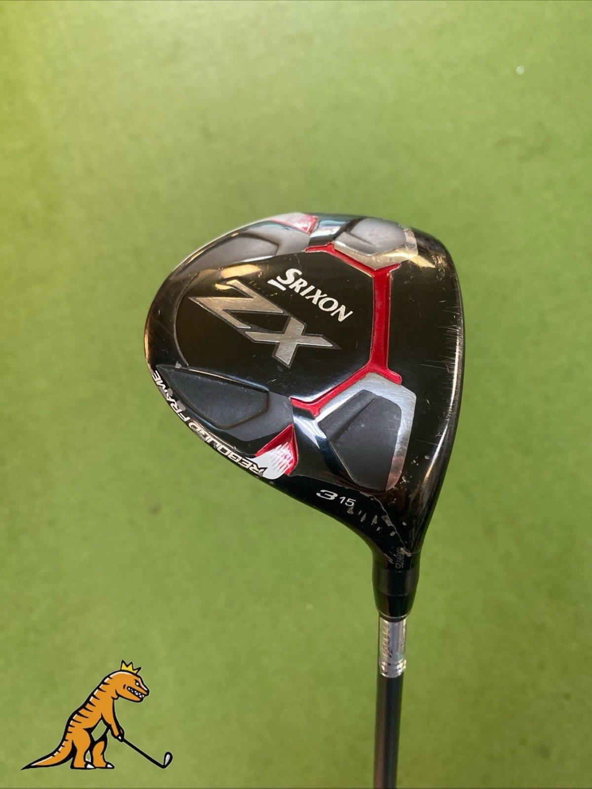 Used RH Srixon ZX 15* 3-Wood HZRDUS Smoke 60g Graphite Stiff Flex