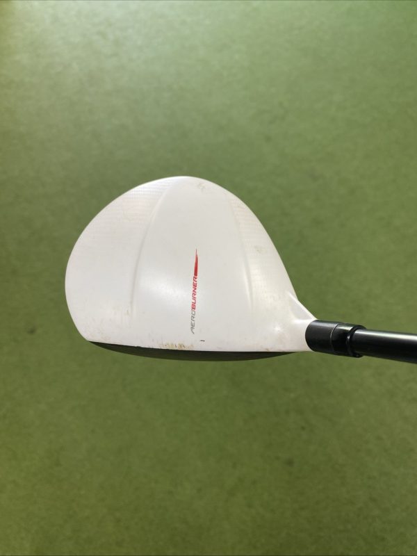 Used RH TaylorMade Aeroburner 15* 3-Wood Speeder Evolution Graphite Stiff Flex - Image 6