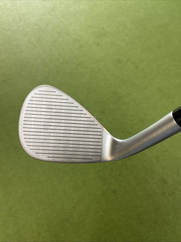 Used RH TaylorMade Milled Grind Hi-Toe 58.10* Lob Wedge KBS Hi-Rev 2.0 Steel