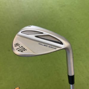 Used RH TaylorMade Milled Grind Hi-Toe 58.10* Lob Wedge KBS Hi-Rev 2.0 Steel