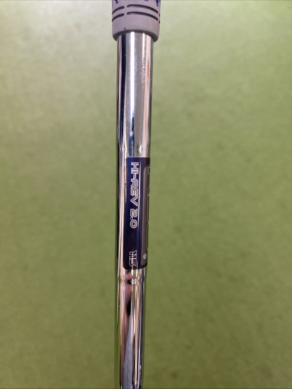 Used RH TaylorMade Milled Grind Hi-Toe 58.10* Lob Wedge KBS Hi-Rev 2.0 Steel