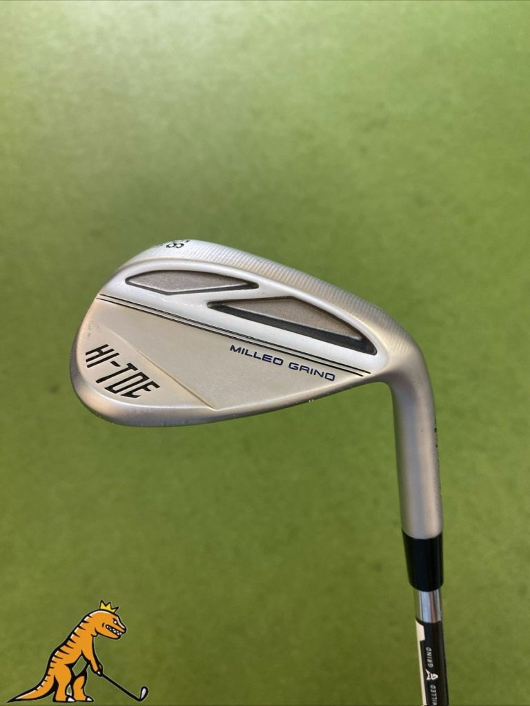 Used RH TaylorMade Milled Grind Hi-Toe 58.10* Lob Wedge KBS Hi-Rev 2.0 Steel