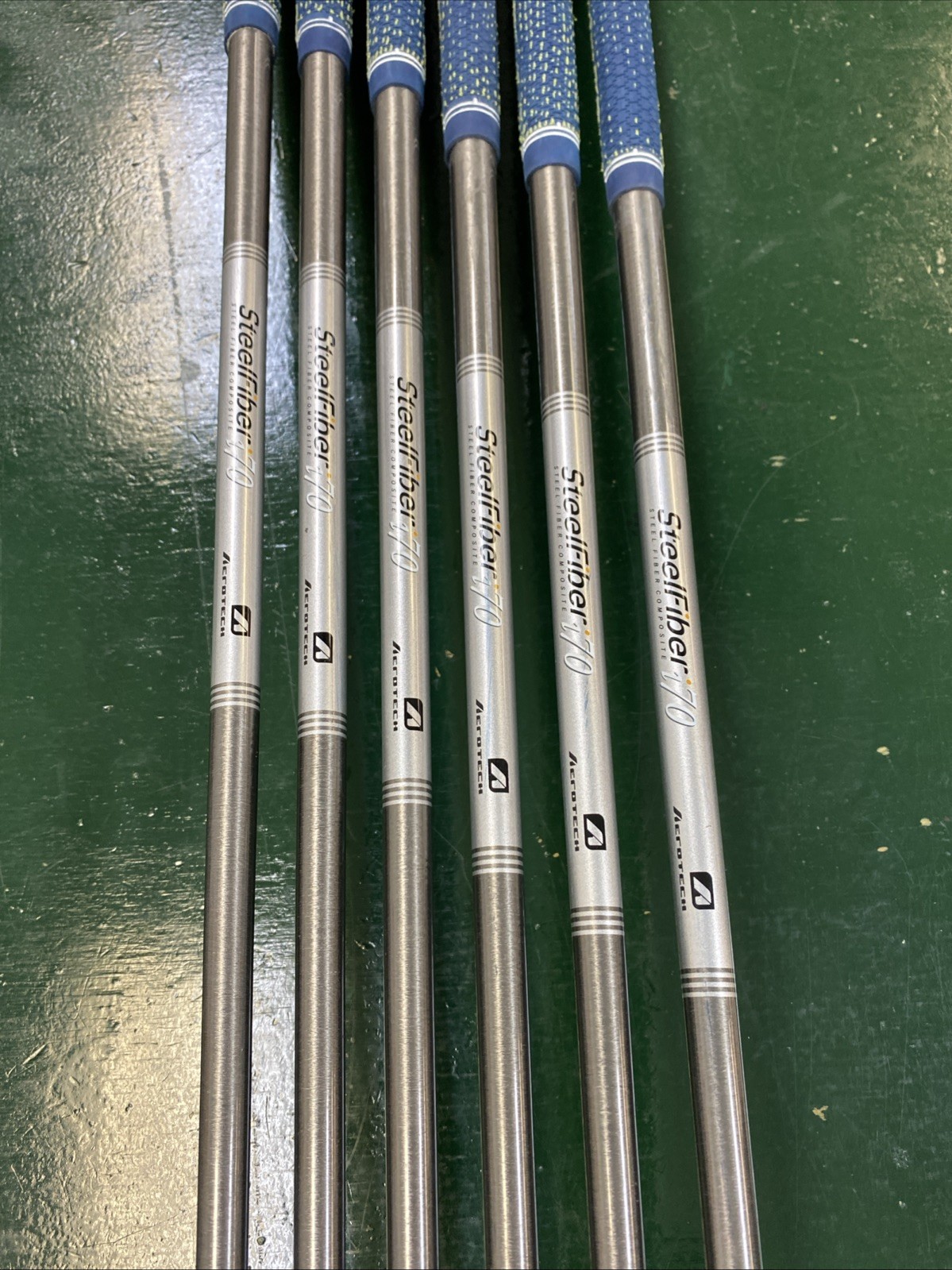 Used RH TaylorMade P770 Forged Iron Set 5-PW Steelfiber i70 Graphite Regular - Image 15