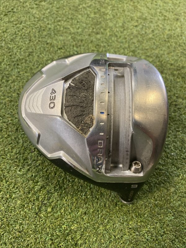 Used RH TaylorMade SLDR 9* Driver Head Only *Missing Weight