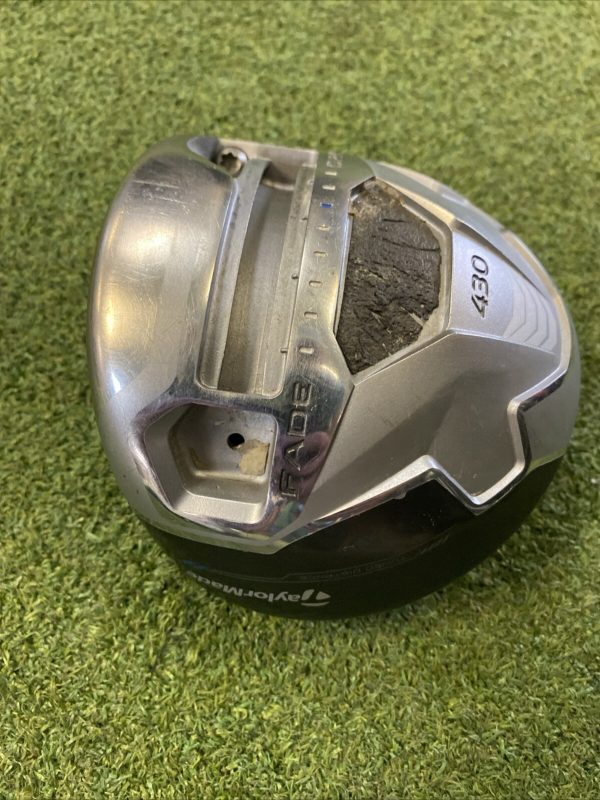 Used RH TaylorMade SLDR 9* Driver Head Only *Missing Weight