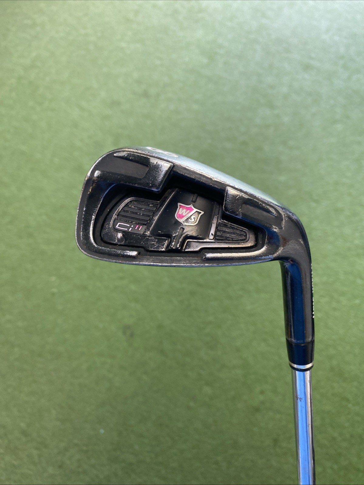 Used RH Wilson Staff Ci11 Black Iron Set 4-PW True Temper Steel Regular Flex - Image 11