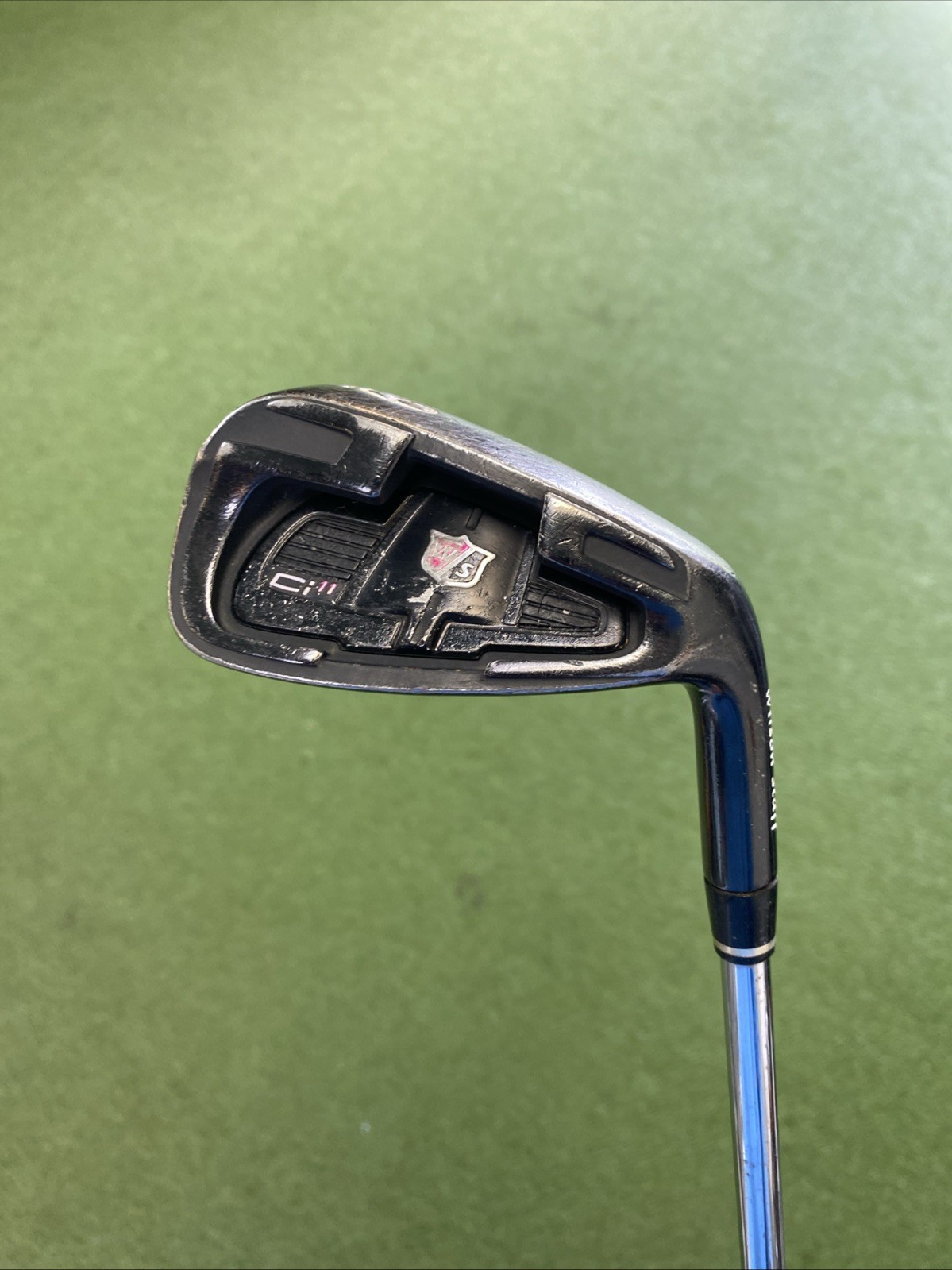 Used RH Wilson Staff Ci11 Black Iron Set 4-PW True Temper Steel Regular Flex - Image 13