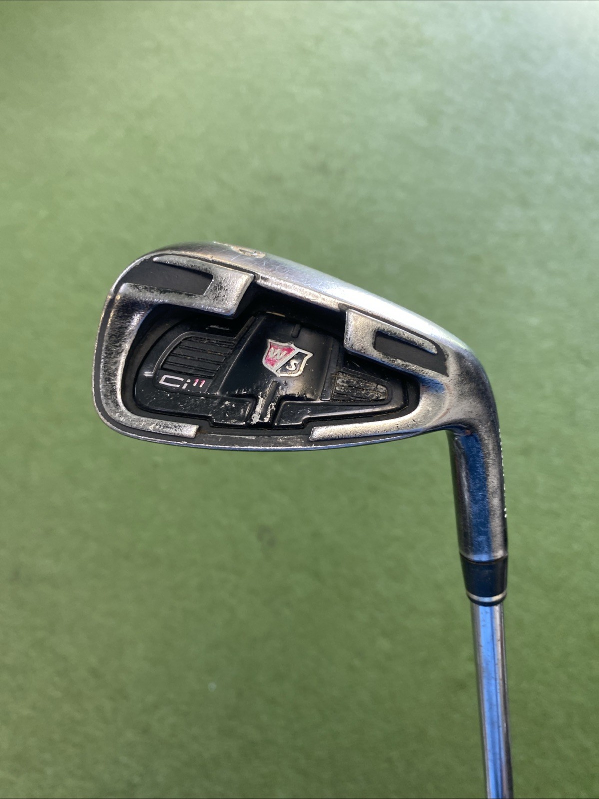 Used RH Wilson Staff Ci11 Black Iron Set 4-PW True Temper Steel Regular Flex - Image 15