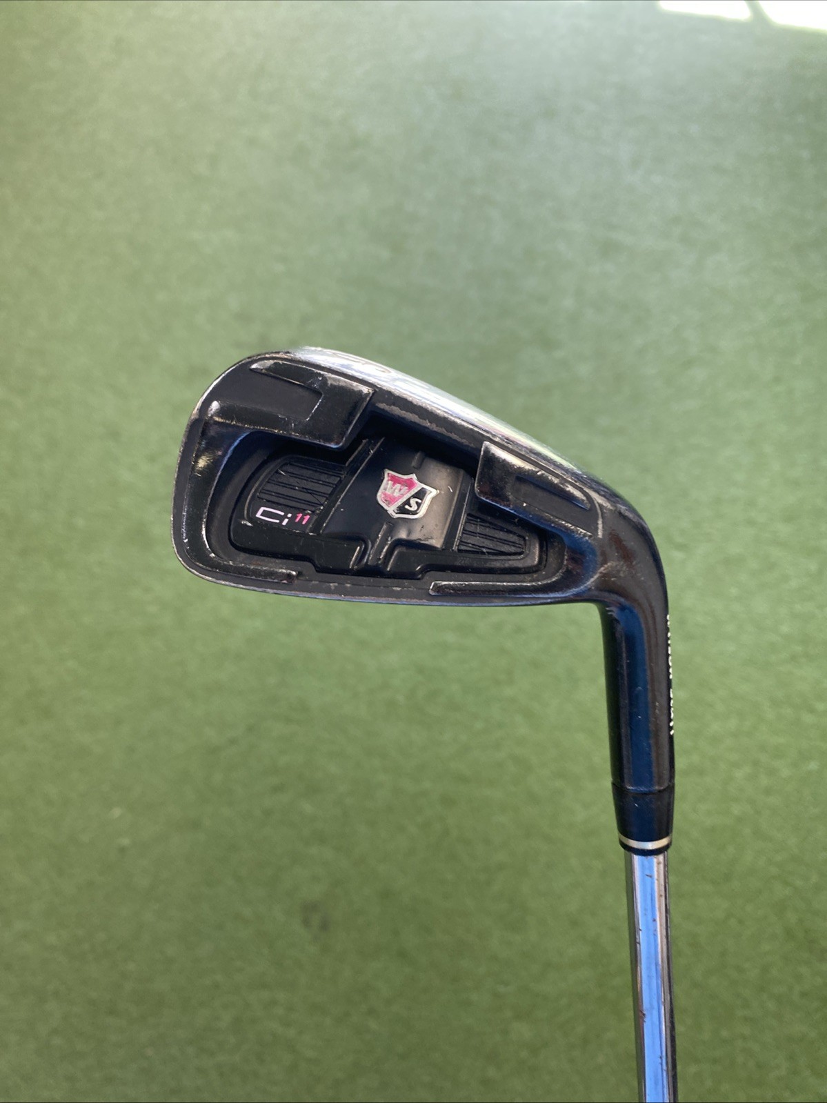 Used RH Wilson Staff Ci11 Black Iron Set 4-PW True Temper Steel Regular Flex - Image 7