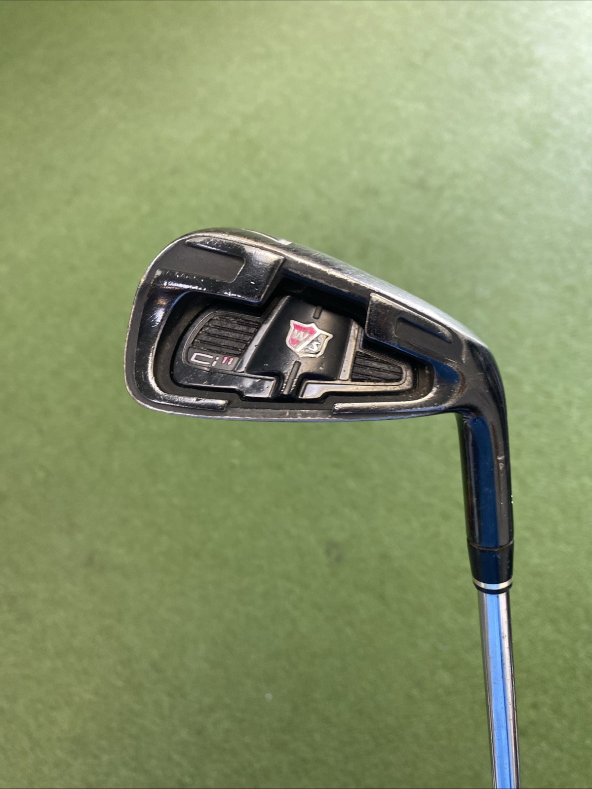 Used RH Wilson Staff Ci11 Black Iron Set 4-PW True Temper Steel Regular Flex - Image 9