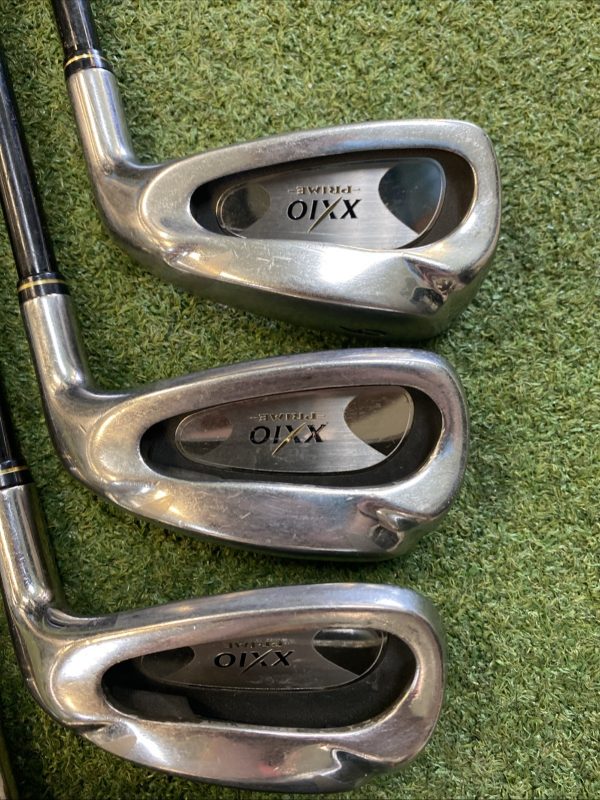 Used RH XXIO Prime Iron Set 6-PW SP400 Graphite Regular Flex