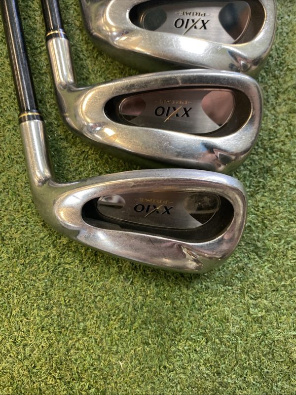 Used RH XXIO Prime Iron Set 6-PW SP400 Graphite Regular Flex