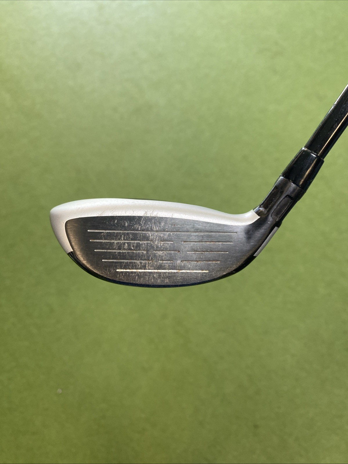 Used TaylorMade M4 Rescue 19* 3 Hybrid HZRDUS RDX Smoke Graphite Stiff Flex - Image 4