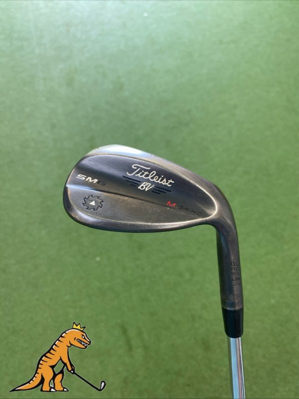 Used Titleist Vokey SM6 Black 60.08* Lob Wedge Project X Stiff Flex Steel