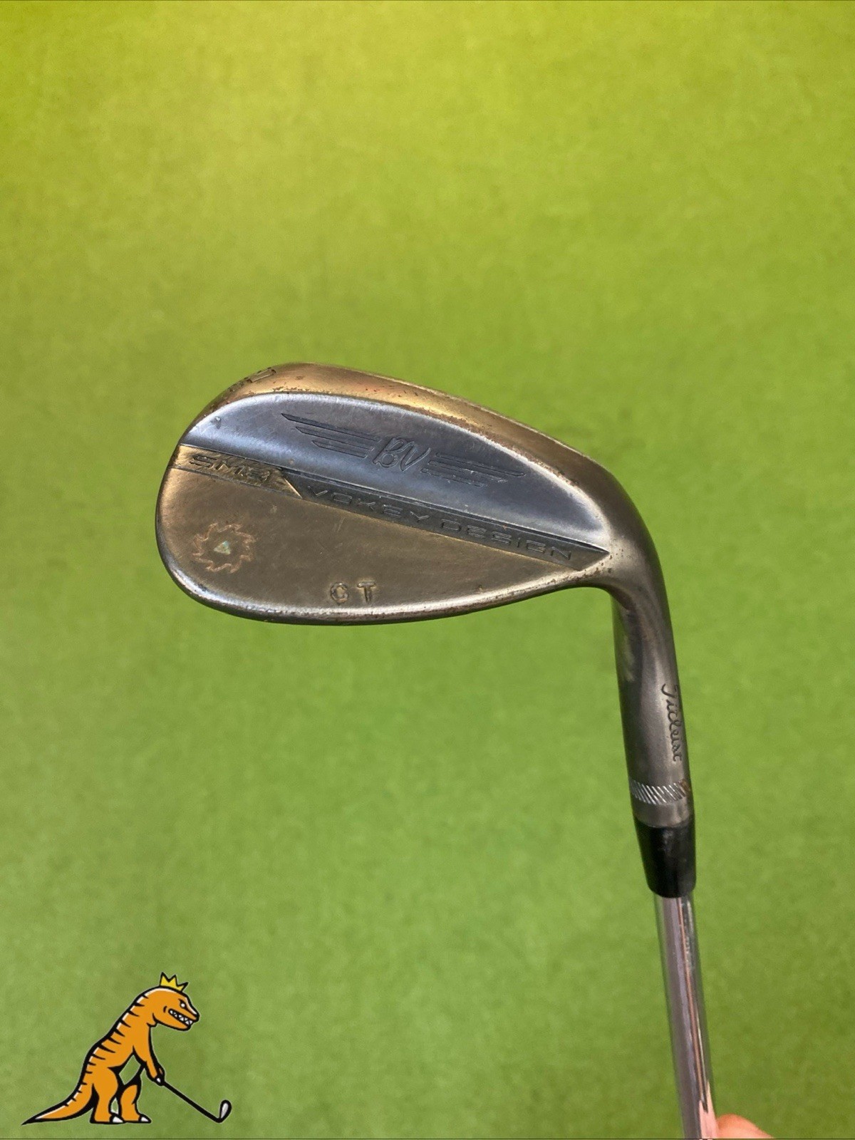 Used Titleist Vokey SM8 Jet Black 60.12* Lob Wedge BV Steel Wedge Flex