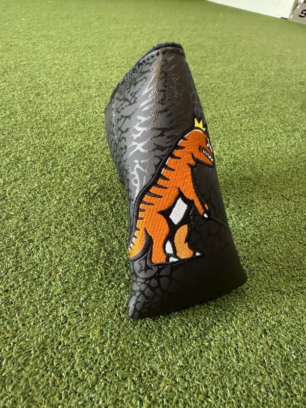 Custom Rex Golf Putter Headcover Concrete Black On Black Print Limited Edition