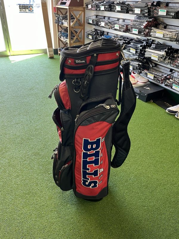 OJ Simpson Personal Buffalo Bills Wilson Golf Bag