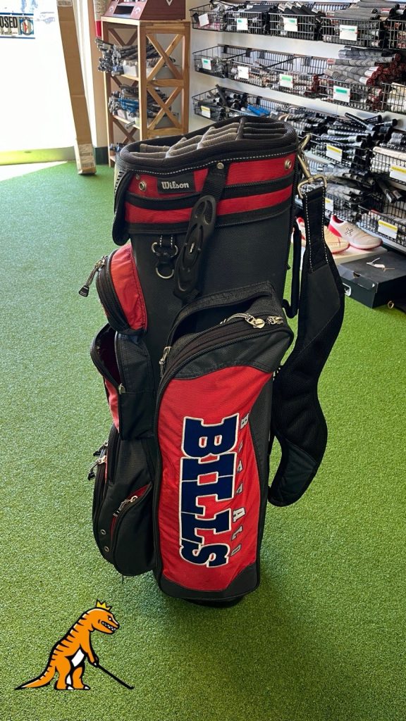OJ Simpson Personal Buffalo Bills Wilson Golf Bag