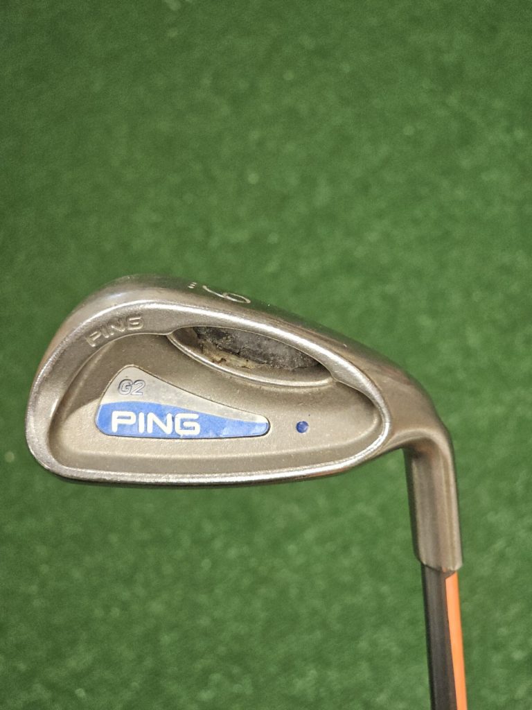 Ping-G2-9-Iron-Blue-Dot-TFC-100-Regular-Flex-Graphite-Shaft-355806036881