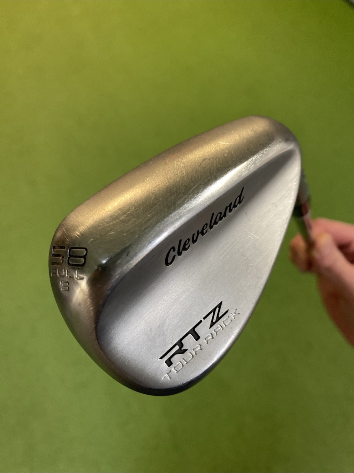 RH Cleveland RTZ Tour Rack 58.09* Lob Wedge Dynamic Gold Tour Issue S400 - Image 3