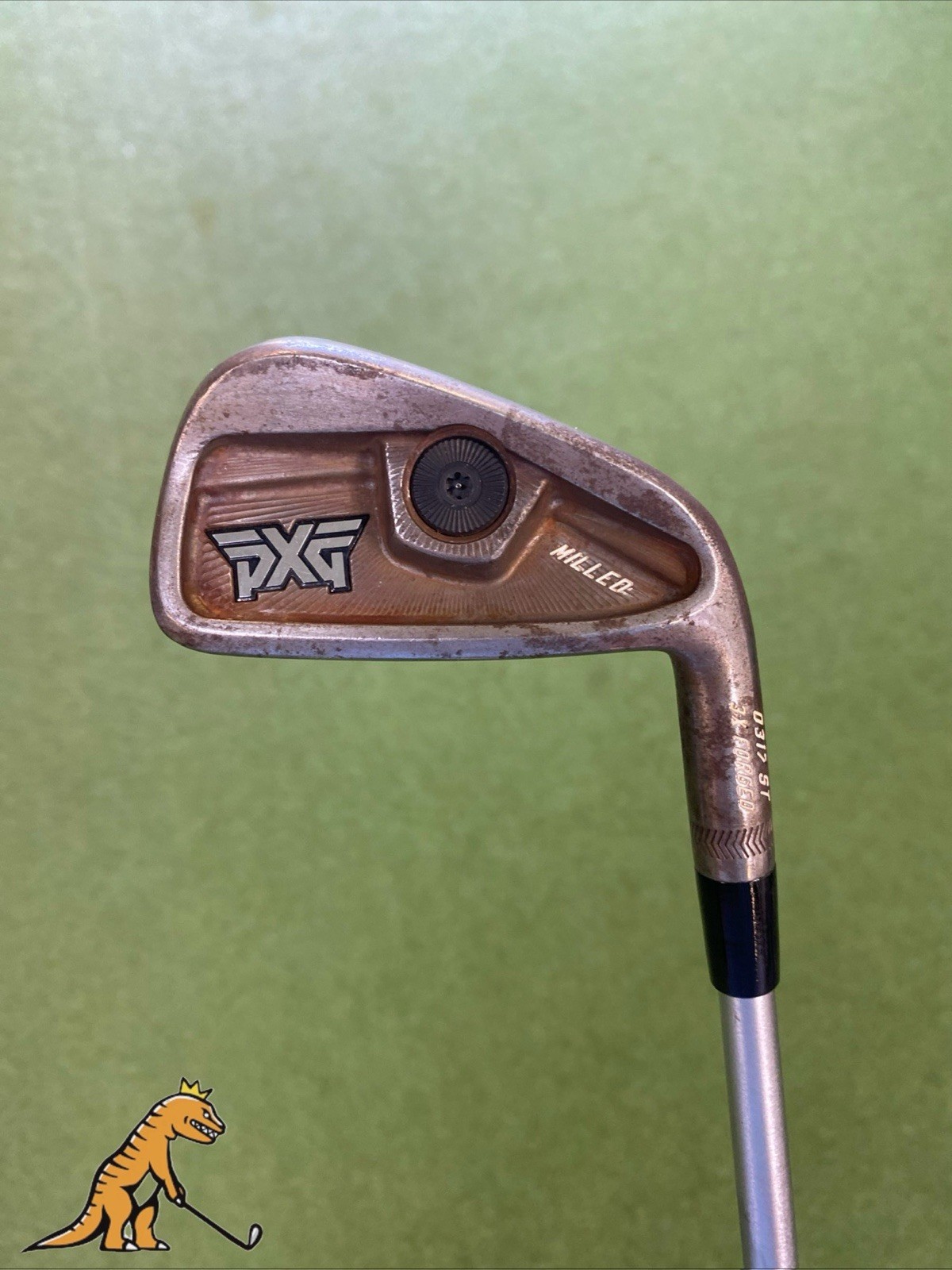 RH PXG 0317 ST Raw 4 Iron KBS Tour C-Taper 125g Stiff Plus
