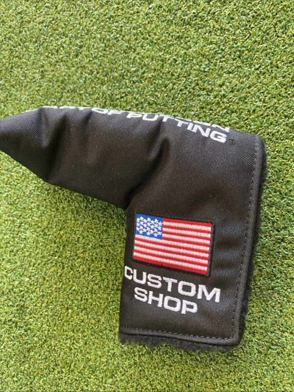 Scotty Cameron Custom Shop Art Of Putting Blade Putter Head Cover Black - Image 3