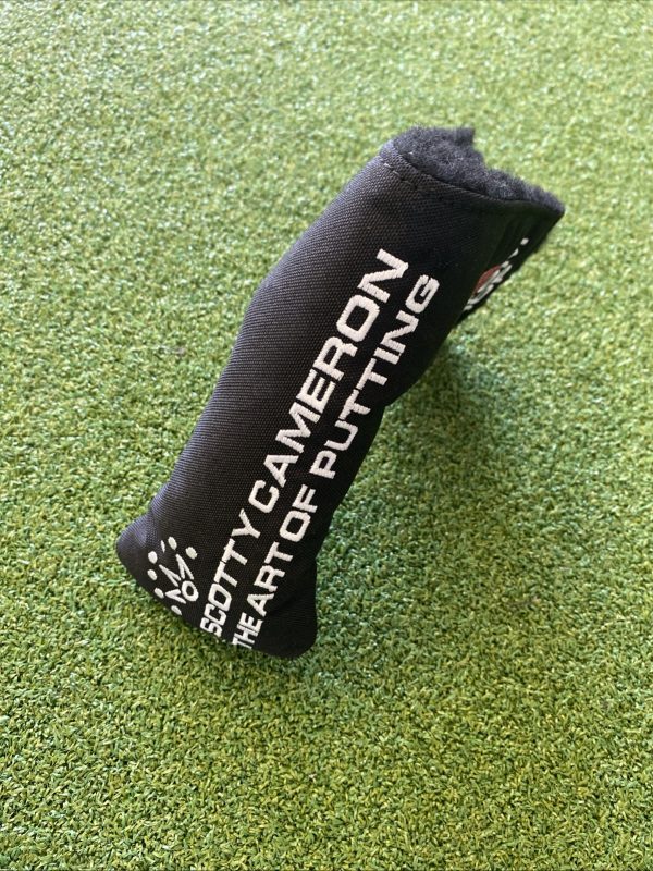 Scotty Cameron Custom Shop Art Of Putting Blade Putter Head Cover Black - Image 4