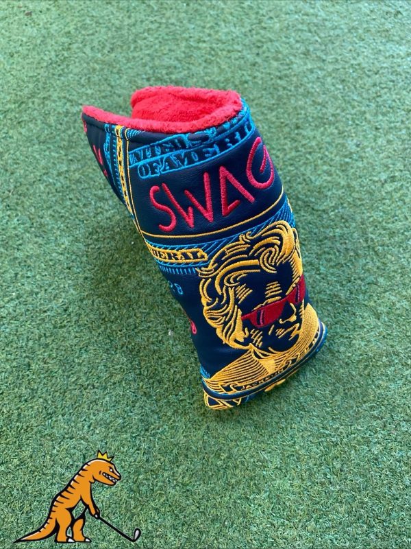 Swag Golf Almighty Dollar Andrew Jackson Blade Putter Head Cover