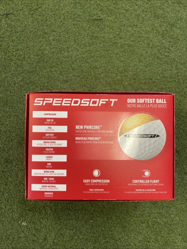 TaylorMade 2024 Speed Soft 2 Dozen Golf Balls New