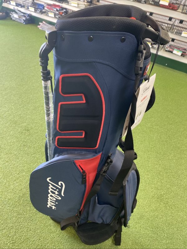 Titleist Players 4 Golf Stand Bag Red/Blue 4-Way - Image 3