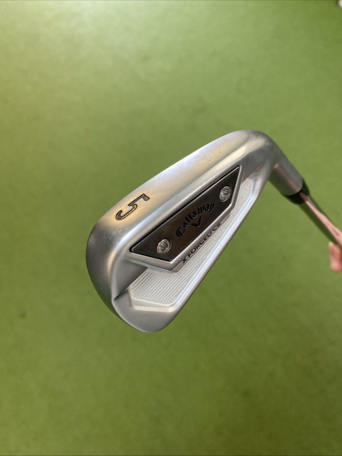Tour Issue Callaway X Forged CB ‘21 5 Iron Dynamic Gold 120g X100 Steel - Image 4