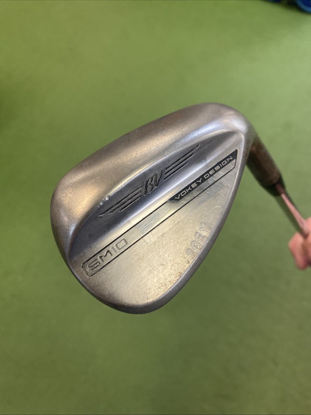 Tour Issue Titleist Vokey SM10 Raw 60* Lob Wedge Custom Grind Dynamic Gold X100 - Image 3