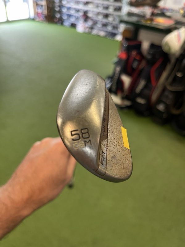 Tour Issue Titleist Vokey SM8 58° Lob Wedge KBS C-Taper 120 Stiff