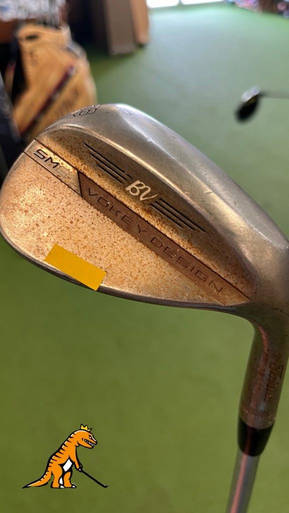 Tour Issue Titleist Vokey SM8 58° Lob Wedge KBS C-Taper 120 Stiff