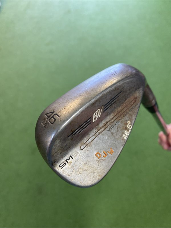 Tour Issue Titleist Vokey SM9 Raw 46.10* Pitching Wedge Dynamic Gold Tour Issue
