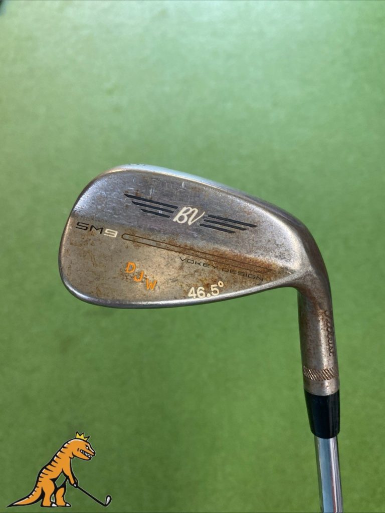 Tour Issue Titleist Vokey SM9 Raw 46.10* Pitching Wedge Dynamic Gold Tour Issue