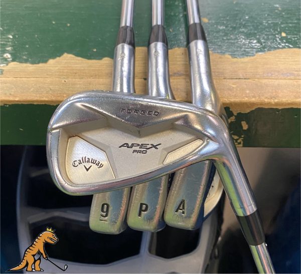 Used Callaway Apex Pro ‘19 Iron Set 8-PW-GW True Temper AMT Tour White Steel