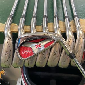 Used Callaway X Series Iron Set 4-PW-GW X Series Uniflex Steel