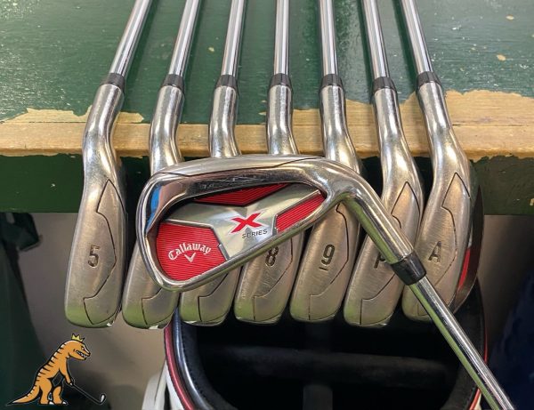 Used Callaway X Series Iron Set 4-PW-GW X Series Uniflex Steel