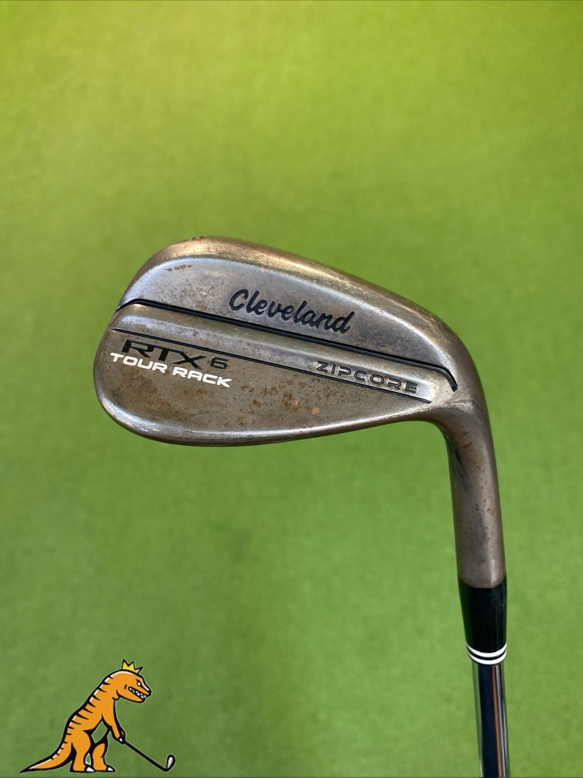 Used Cleveland RTX 6 Tour Rack Raw 52.10* Gap Wedge Dynamic Gold Tour Issue S400