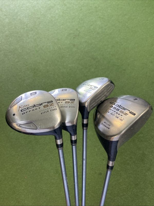 Used Cobra Offset SZ Ladies Set Driver, 3-Wood, 5-Wood, 9-Wood